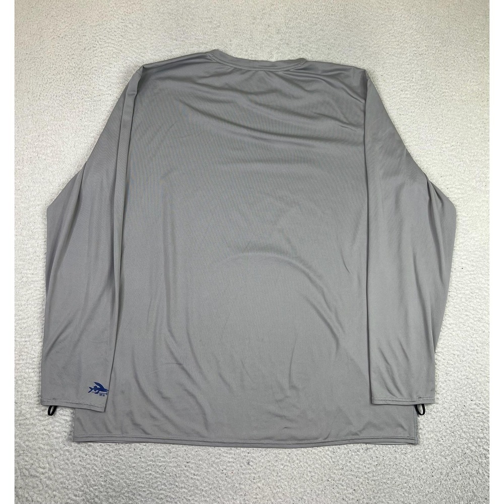 Patagonia Shirt Mens 2XL Gray Long Sleeve UPF 50 Floral Fishing Performance Top - Picture 4 of 10